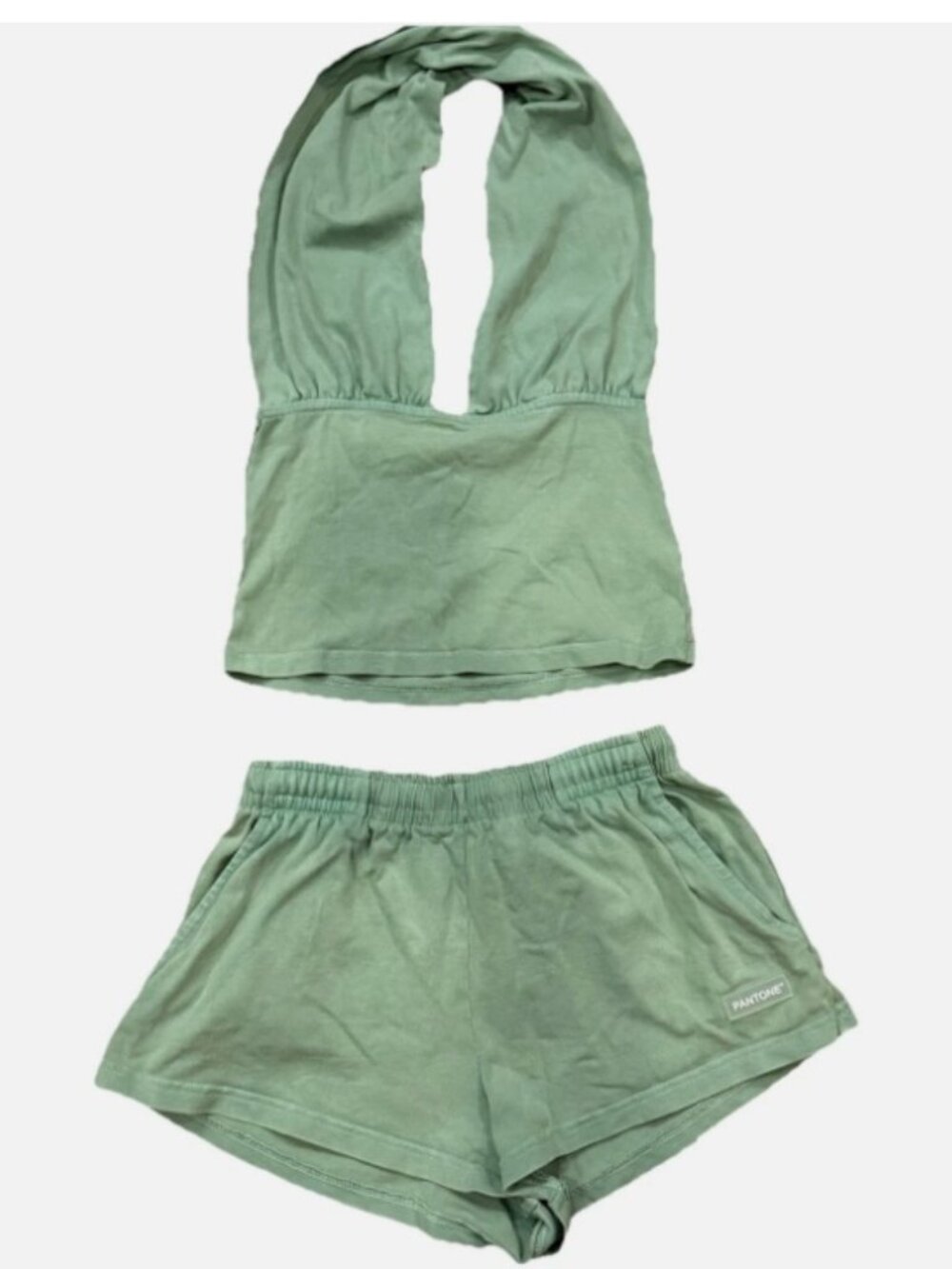 Zara Pantone collab Outfit Olive Green Size Medium